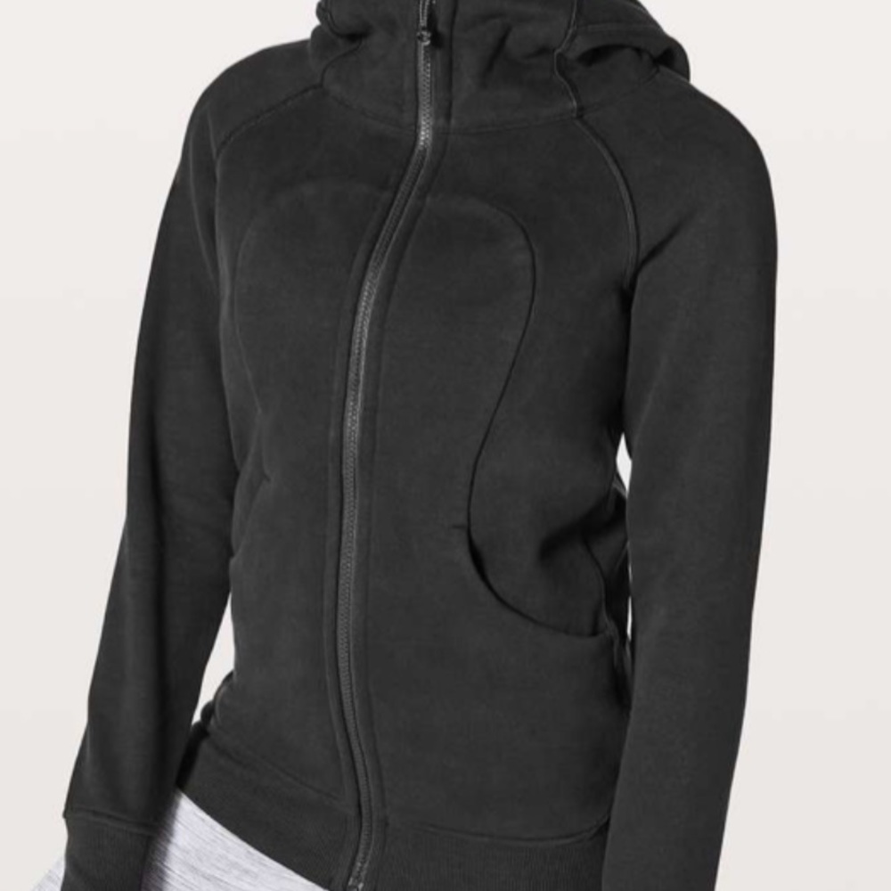 ❌Sold❌Lululemon black scuba jacket